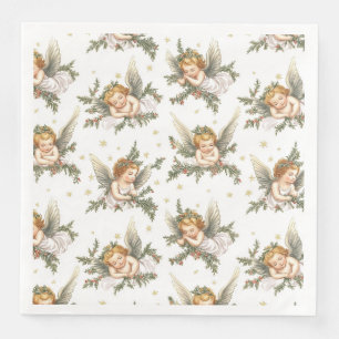 Moderne Engelmuster Serviette