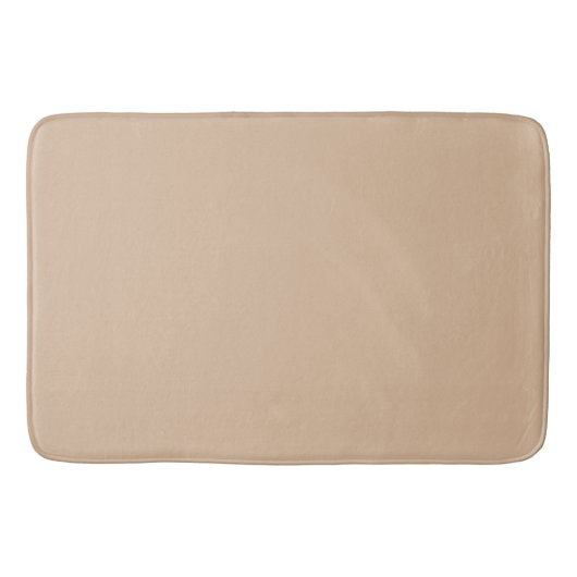 Moderne Erbschaft Solide Warme Sand Badematte (Vorderseite)