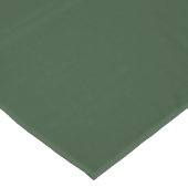 Moderne Erbschaft Solides Immergrün Tischdecke (Schrägansicht)