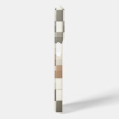 Moderne Erdton-Geometrie-Handyhülle - Neutral  Case-Mate iPhone Hülle (Rückseite / Rechts)