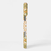 Moderne Erdtöne-Mandala-Muster iPhone Hülle (Rechte Seite)