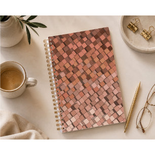 Moderne Erdtöne-Mosaik-Planer Planer