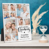 Moderne Erinnerung 10 FotoCollage Fotoplatte (Seite)