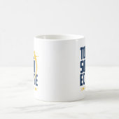 Moderne Erinnerung an die Sonnenfinsternis 2026 Kaffeetasse (Mittel)