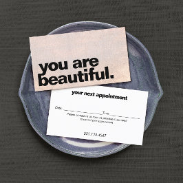 Moderne Erinnerung Terminkarte