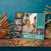 Moderne Erinnerungen Foto Collage & Message Mama Fotoplatte (Seite)