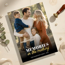 Moderne Erinnerungen im Werden Foto Gold
