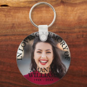 Moderne Erinnerungsbewahrungen im Foto Schlüsselanhänger (Vorderseite)