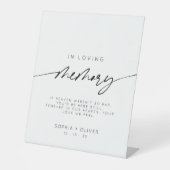 Moderne Erinnerungsfotografie Sockelschild (Vorderseite)