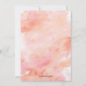 Moderne Erntedank Food Coma Einladung (Rückseite)