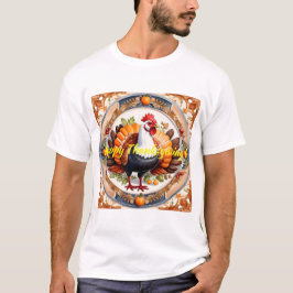 Moderne Erntedank Pumpkin Herbstkollektion T-Shirt