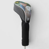 Moderne Erstellen Sie Ihr eigenes Foto Initialen M Golf Headcover (angewinkelt)