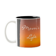 Moderne Erstmutterschaftstags-Tasse - Sonnenunterg
