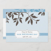 MODERNE ERSUCHUNGEN: fein 5L Einladung (Vorne/Hinten)