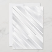 Moderne Erwachsene 50. Geburtstagsfeier Einladung (Rückseite)