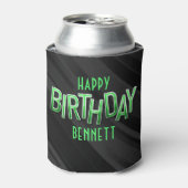 Moderne Erwachsene Grüne Geburt Dosenkühler (Kanne Vorderseite)