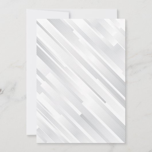 Moderne Erwachsene zum 40. Geburtstag Einladung (Rückseite)