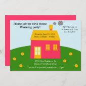 Moderne Erwärmung einladen Einladung (Vorne/Hinten)