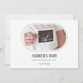 Moderne Erwartungen mehr Freude Foto Weihnachten (Rückseite)