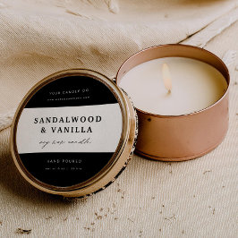 Moderne Etikett-Etikettenaufkleber für das Markenz Runder Aufkleber