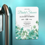 Moderne Eucalyptus Bridal Dusche Einladung Magnet<br><div class="desc">Greenery Eukalyptus Bridal Dusche Einladung Magnet 🌿 Elegant Greenery Bliss: Brautparty Magnete für gepflegte Erinnerungen ✨ Ihre Feier mit einer Touch von Naturschönheiten und Raffinesse durch unsere Greenery Brautparty Magnete bekannt geben. Diese bezaubernden Kühlschrankmagnete sind perfekt gestaltet und dienen als köstliche Gefallen und rettete die Erinnerungen, die Ihre Hochzeitsfeiern in...</div>