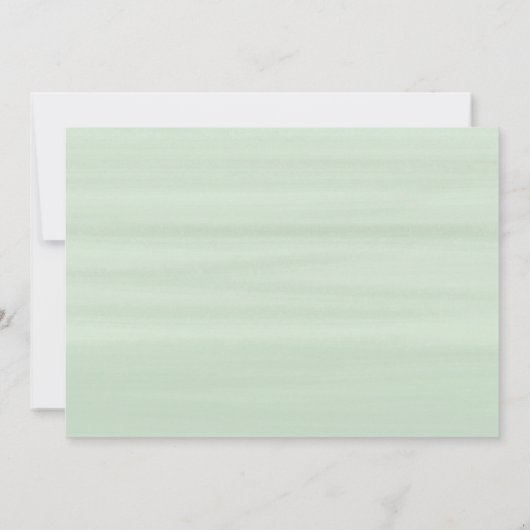 Moderne Eukalyptus-Floral Geometric-Rahmen-Hochzei Save The Date (Rückseite)