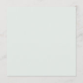 Moderne Eukalyptus Lavender Geometric Frame Weddin Einladung (Rückseite)