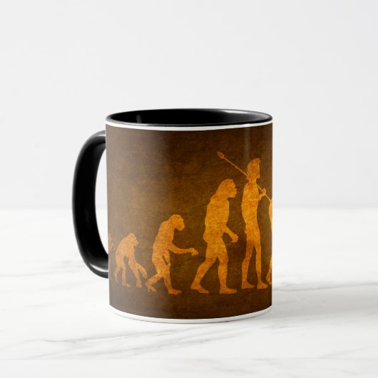 Moderne Evolutions-Tasse Tasse (Vorderseite Links)