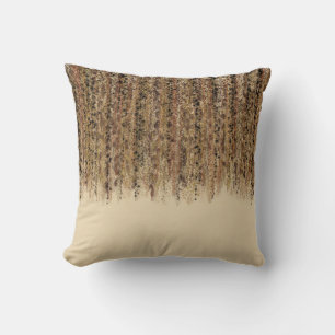 Moderne Exotic Safari Abstrakt Glam Print Kissen