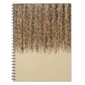 Moderne Exotic Safari Abstrakt Glam Print Notizblock (Vorderseite)