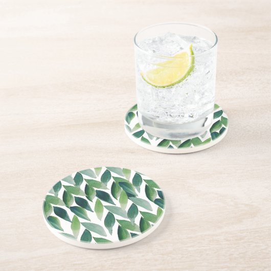 Moderne exotische Bohemische Natur Getränkeuntersetzer (Seite)