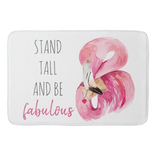 Moderne exotische Stand groß und sein fabelhaft Fl Badematte (Vorderseite)