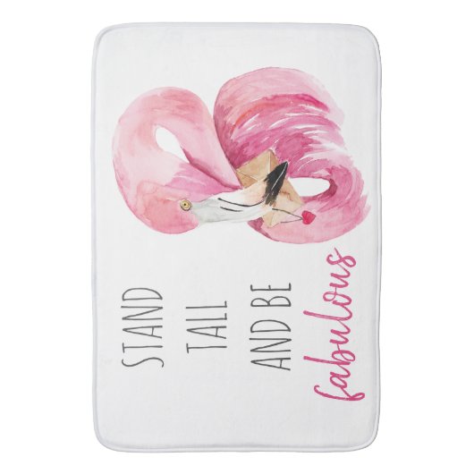 Moderne exotische Stand groß und sein fabelhaft Fl Badematte (Vorderseite Vertikal)