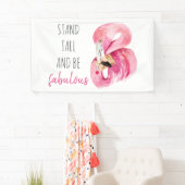 Moderne exotische Stand groß und sein fabelhaft Fl Banner (Insitu)