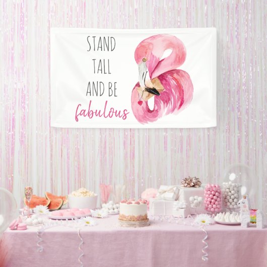 Moderne exotische Stand groß und sein fabelhaft Fl Banner (Party)