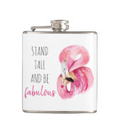 Moderne exotische Stand groß und sein fabelhaft Fl Flachmann (Vorderseite)