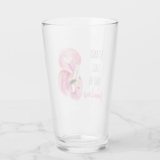 Moderne exotische Stand groß und sein fabelhaft Fl Glas (Rückseite)