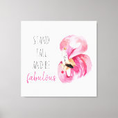 Moderne exotische Stand groß und sein fabelhaft Fl Leinwanddruck (Vorderseite)