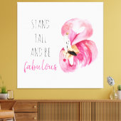 Moderne exotische Stand groß und sein fabelhaft Fl Leinwanddruck (Insitu (Wohnzimmer))