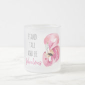 Moderne exotische Stand groß und sein fabelhaft Fl Mattglastasse (Mittel)