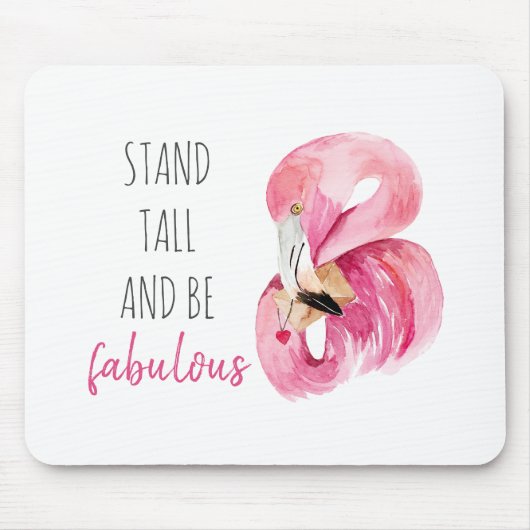 Moderne exotische Stand groß und sein fabelhaft Fl Mousepad (Vorne)