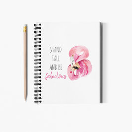 Moderne exotische Stand groß und sein fabelhaft Fl Notizblock