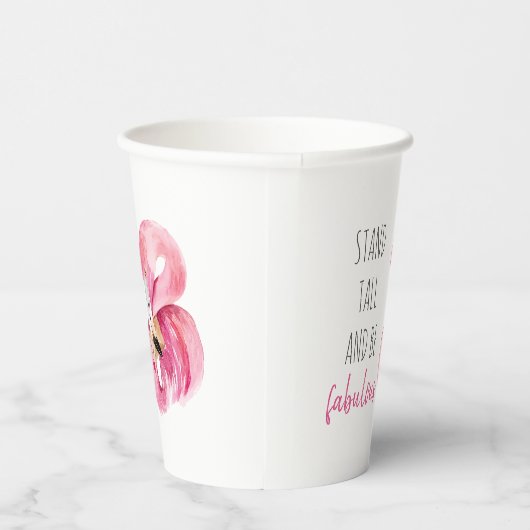 Moderne exotische Stand groß und sein fabelhaft Fl Pappbecher (Rechts)