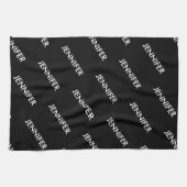 Moderne Extravaganz Sie nennen es Personalisiert s Geschirrtuch (Horizontal)