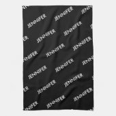 Moderne Extravaganz Sie nennen es Personalisiert s Geschirrtuch (Vertikal)