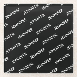 Moderne Extravaganz Sie nennen es Personalisiert s Glasuntersetzer