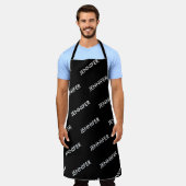 Moderne Extravaganz Sie nennen es Personalisiert s Schürze (Getragen)