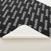 Moderne Extravaganz Sie nennen es Personalisiert s Sherpadecke (3/4)