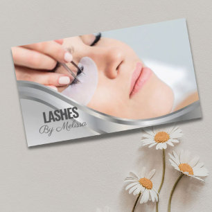 Moderne Eyelash Beauty Makeuty Artist Lash Extensi Visitenkarte