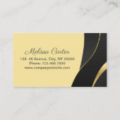 Moderne Eyelash Beauty Makeuty Artist Lash Extensi Visitenkarte (Rückseite)